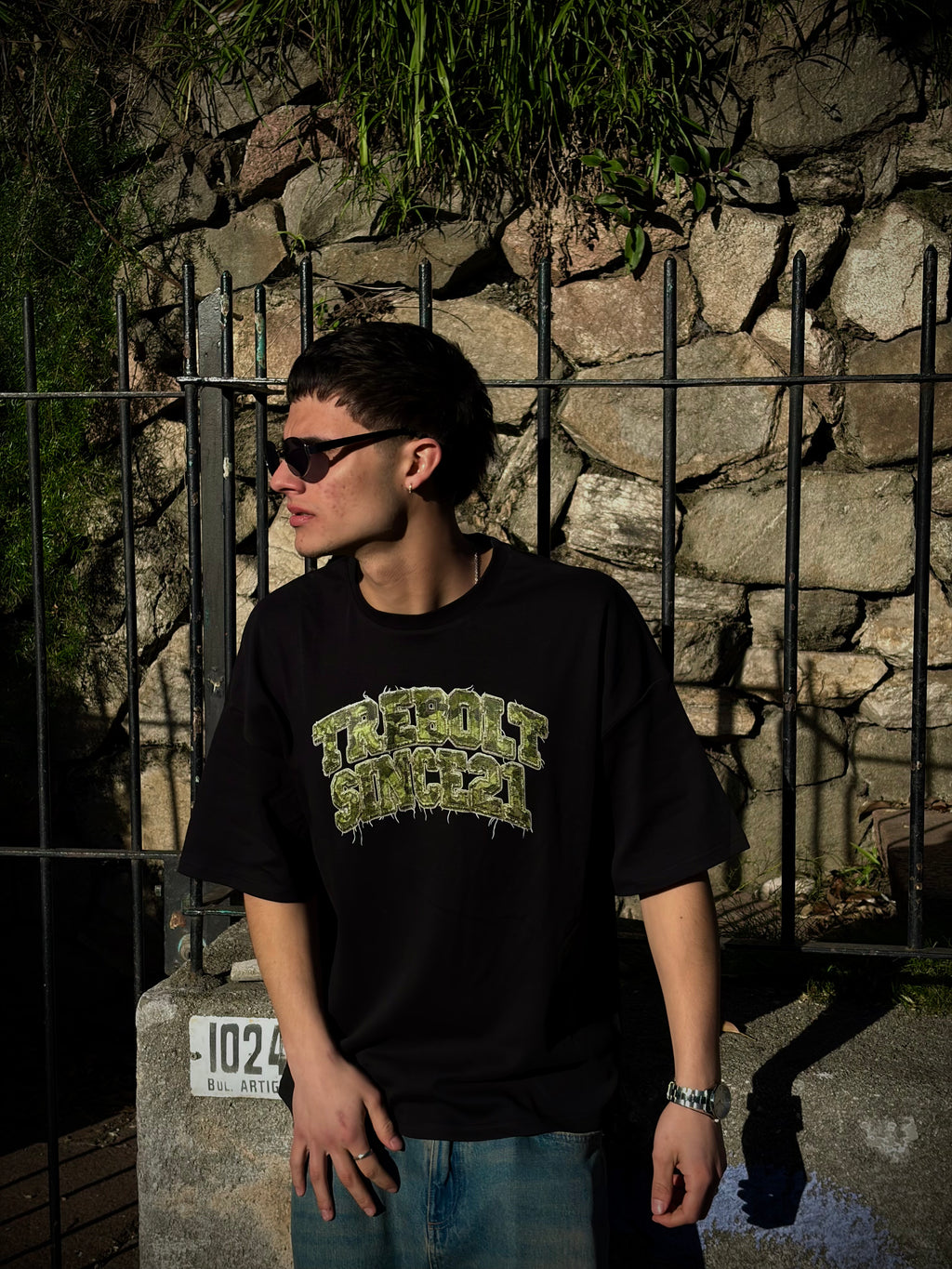 Remera SINCE 21 black