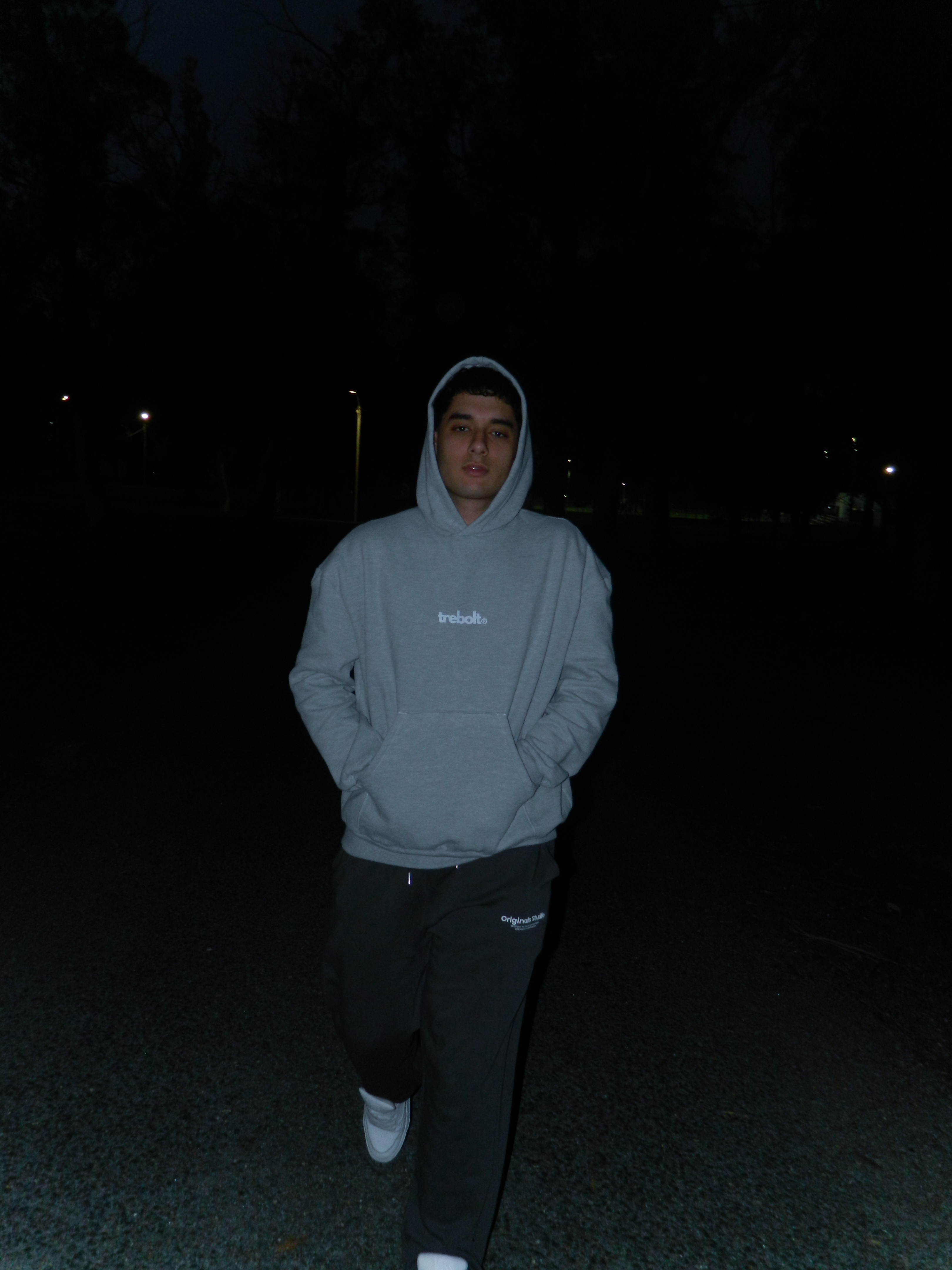 Hoodie Básico Grey