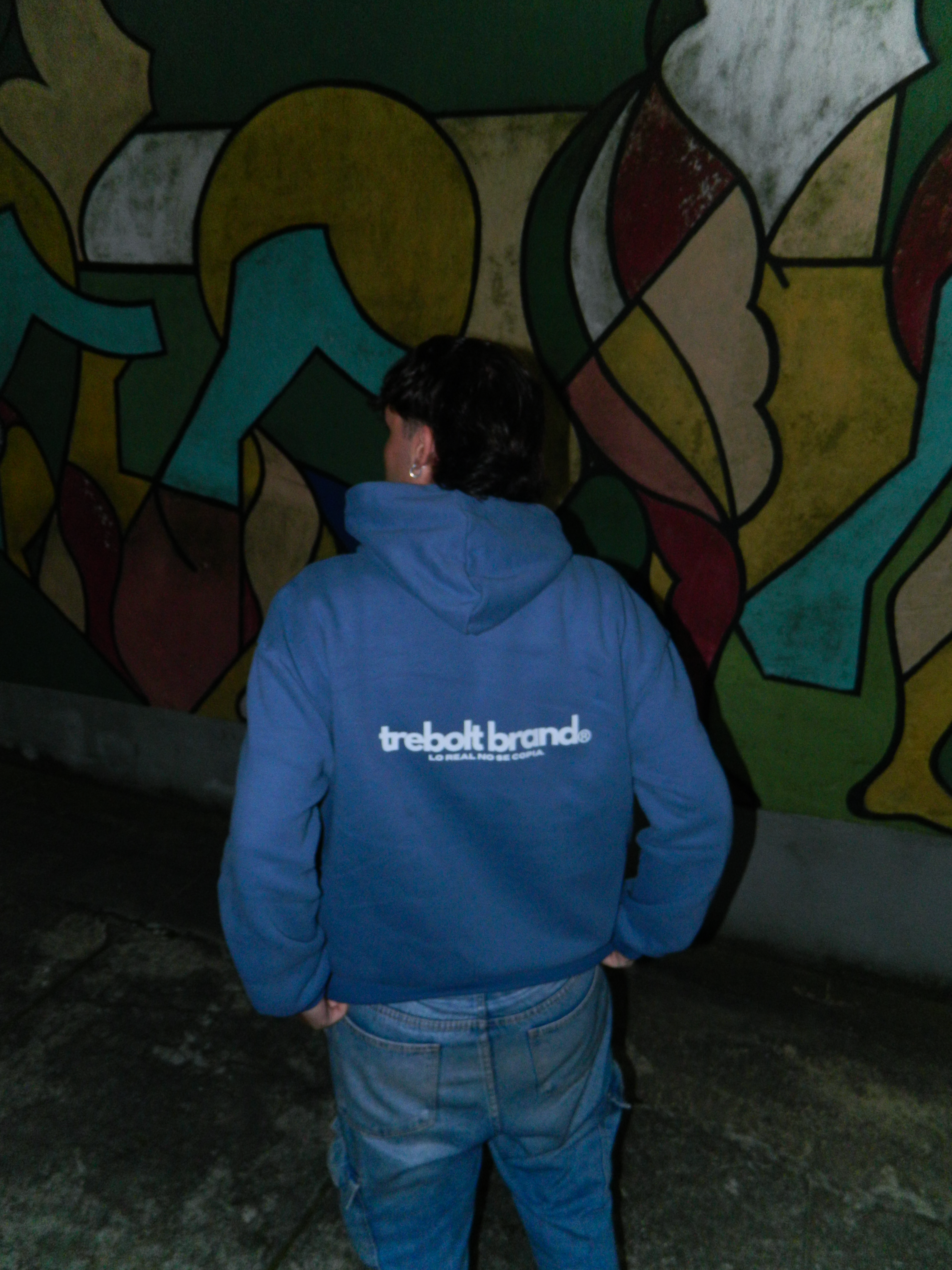 Hoodie Básico Blue