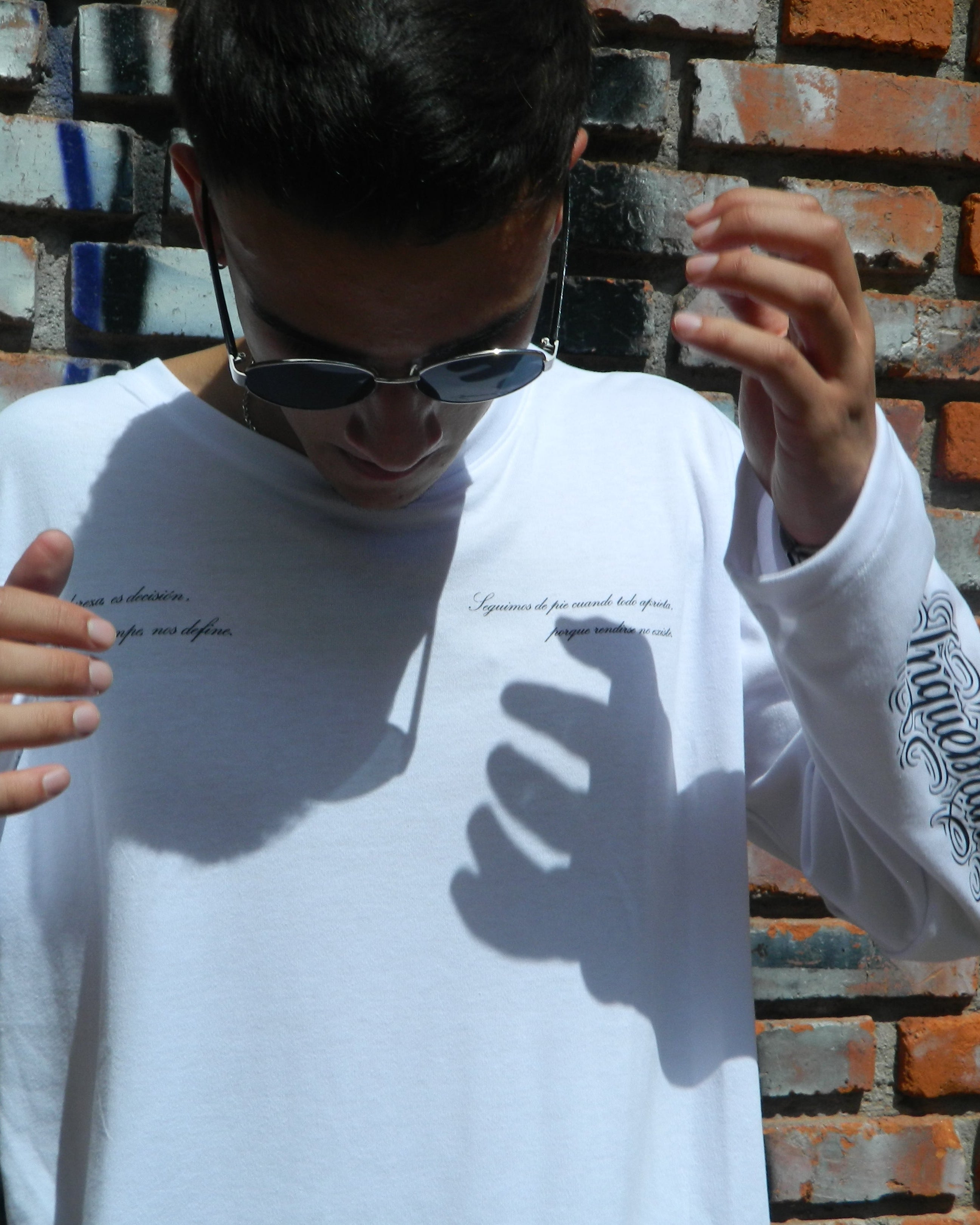 Remera "INQUEBRANTABLE" Blanca