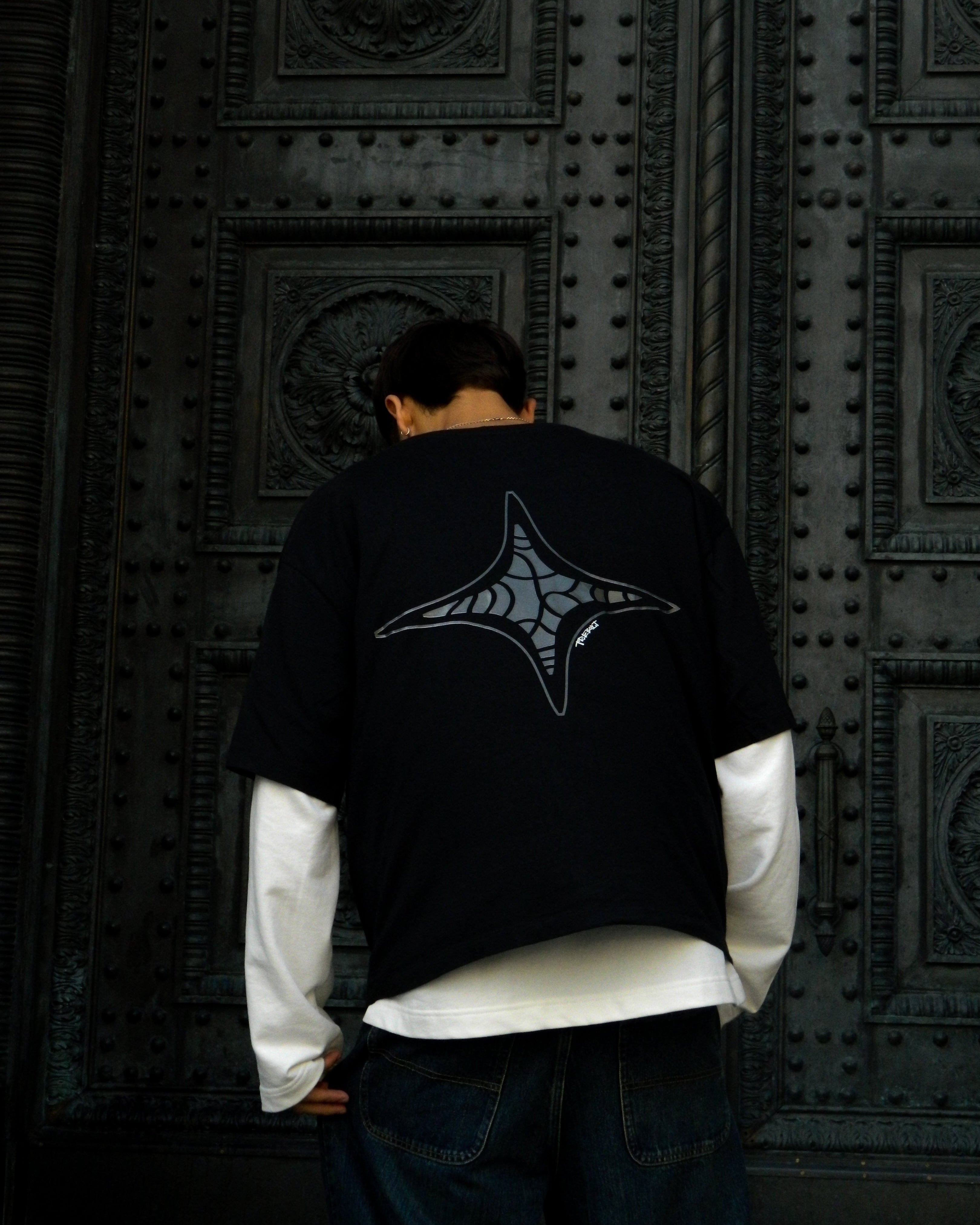 Remera boxy "Destello"