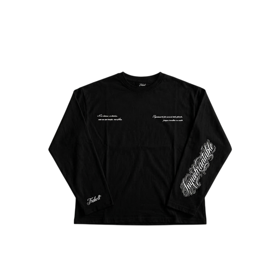 Remera "INQUEBRANTABLE" Negro
