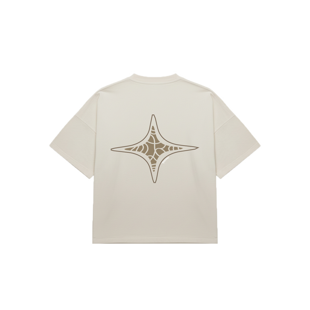 Remera boxy "Destello"
