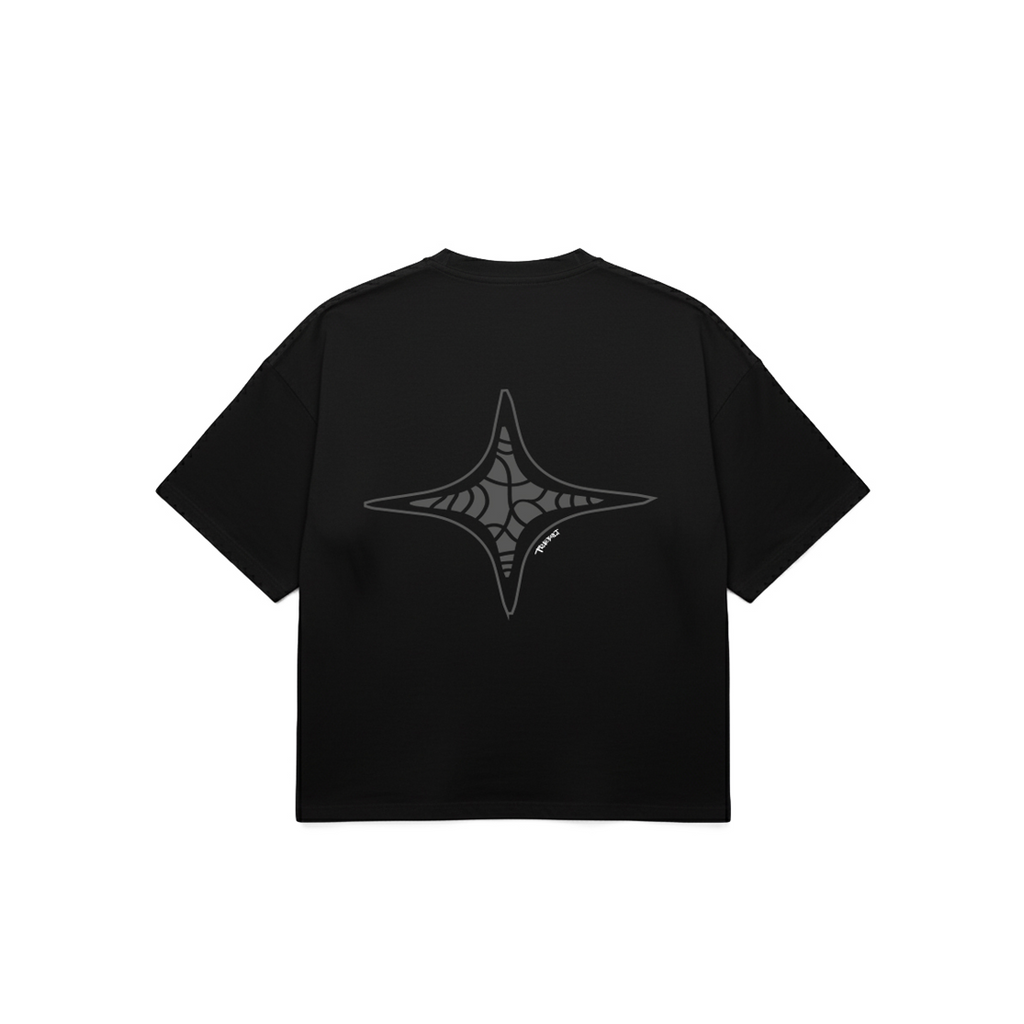 Remera boxy "Destello"