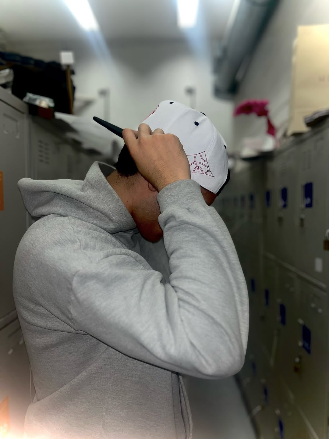 Gorra "Roses" white