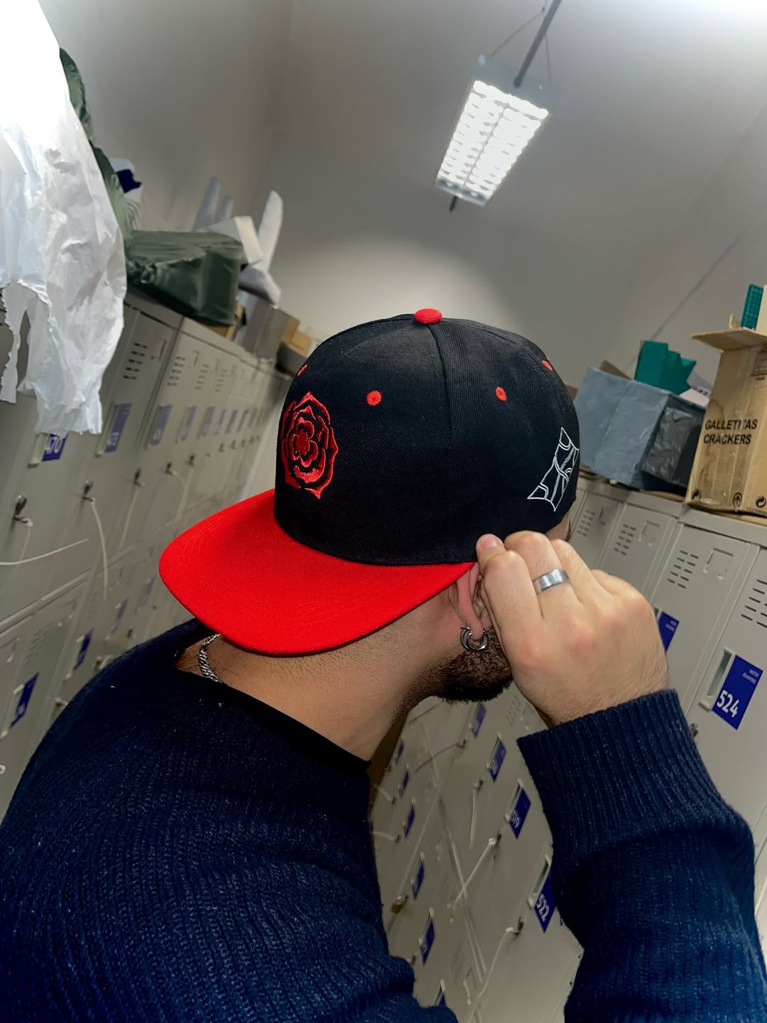 Gorra "Roses" black