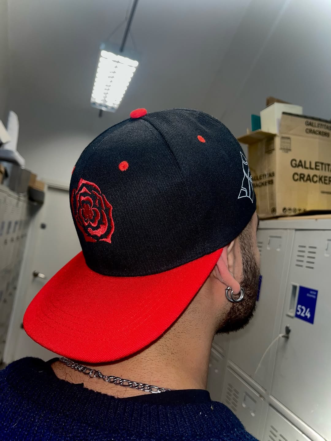 Gorra "Roses" black