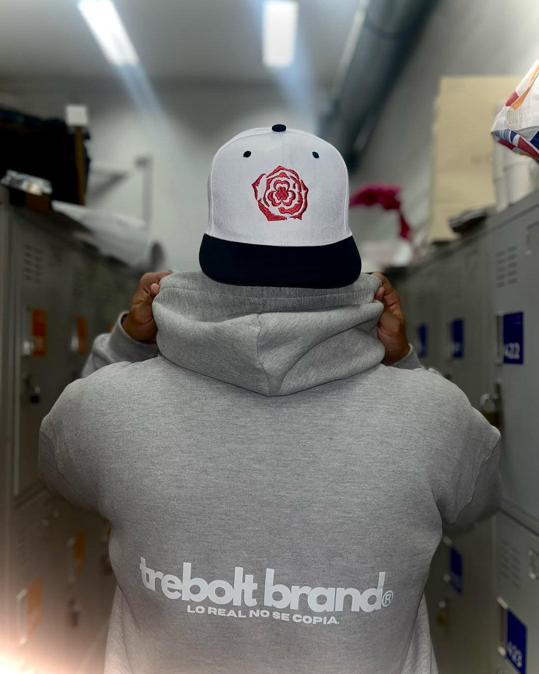 Gorra "Roses" white